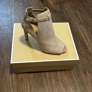 Michael Kors Lawson Open Toe Booties - NWT